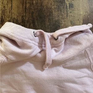 Champion cowl neck hoodie light pink